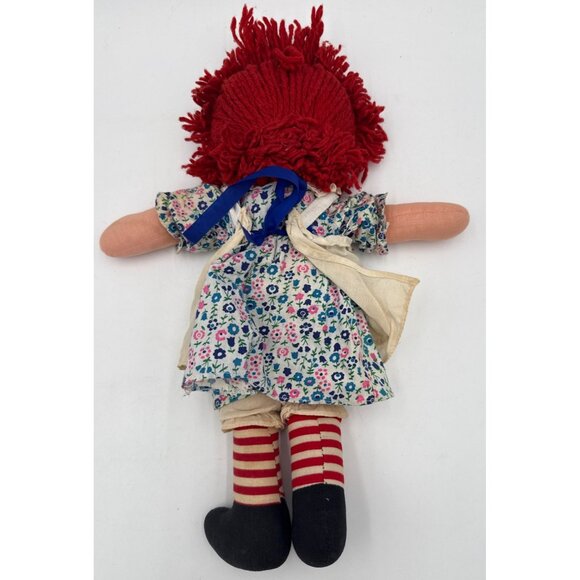 Rare Vintage 1960's Original Knickerbocker Raggedy Ann Doll 16" Tall - Picture 5 of 8